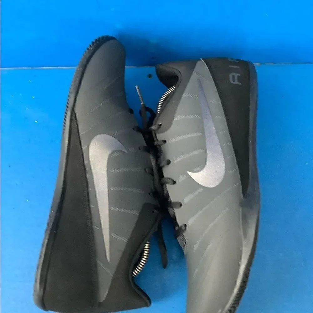 Nike Air Mavin 2 830368-003 Mens Low Top Basketball Shoes Black Gray Size 10.5